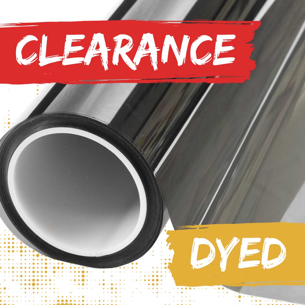 Dyed Window Tint Clearance