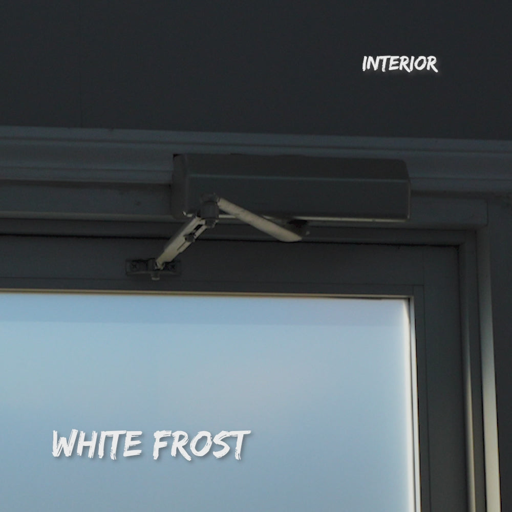 White Frost Window Film