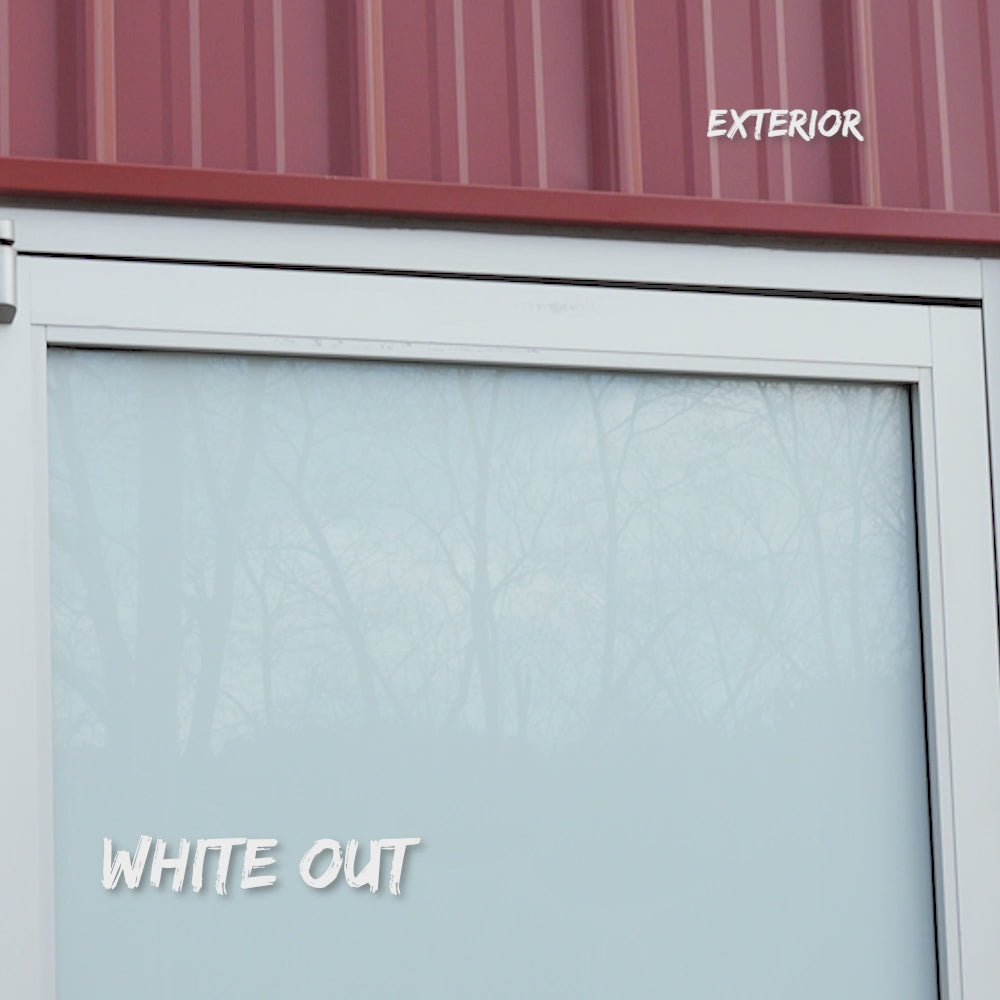 White Out Window Film