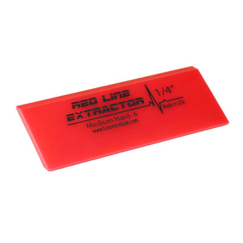GT2114 - 5" Red Line Extractor 1/4" Thick Double Beveled Squeegee Blade