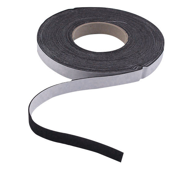 GT078-75 - 0.75" Black Acrylic Felt 50 Feet (Soft)