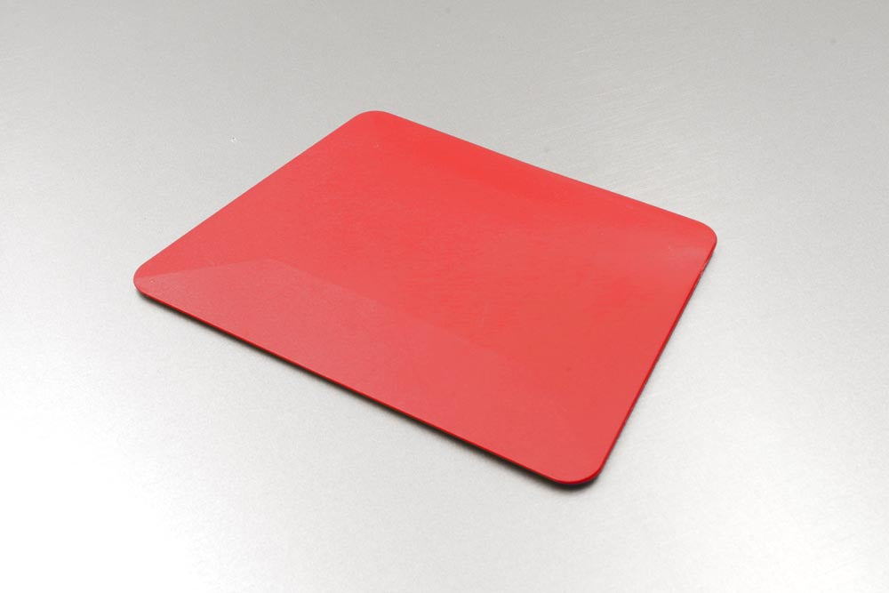 IT105 - Red Hard Card Squeegee