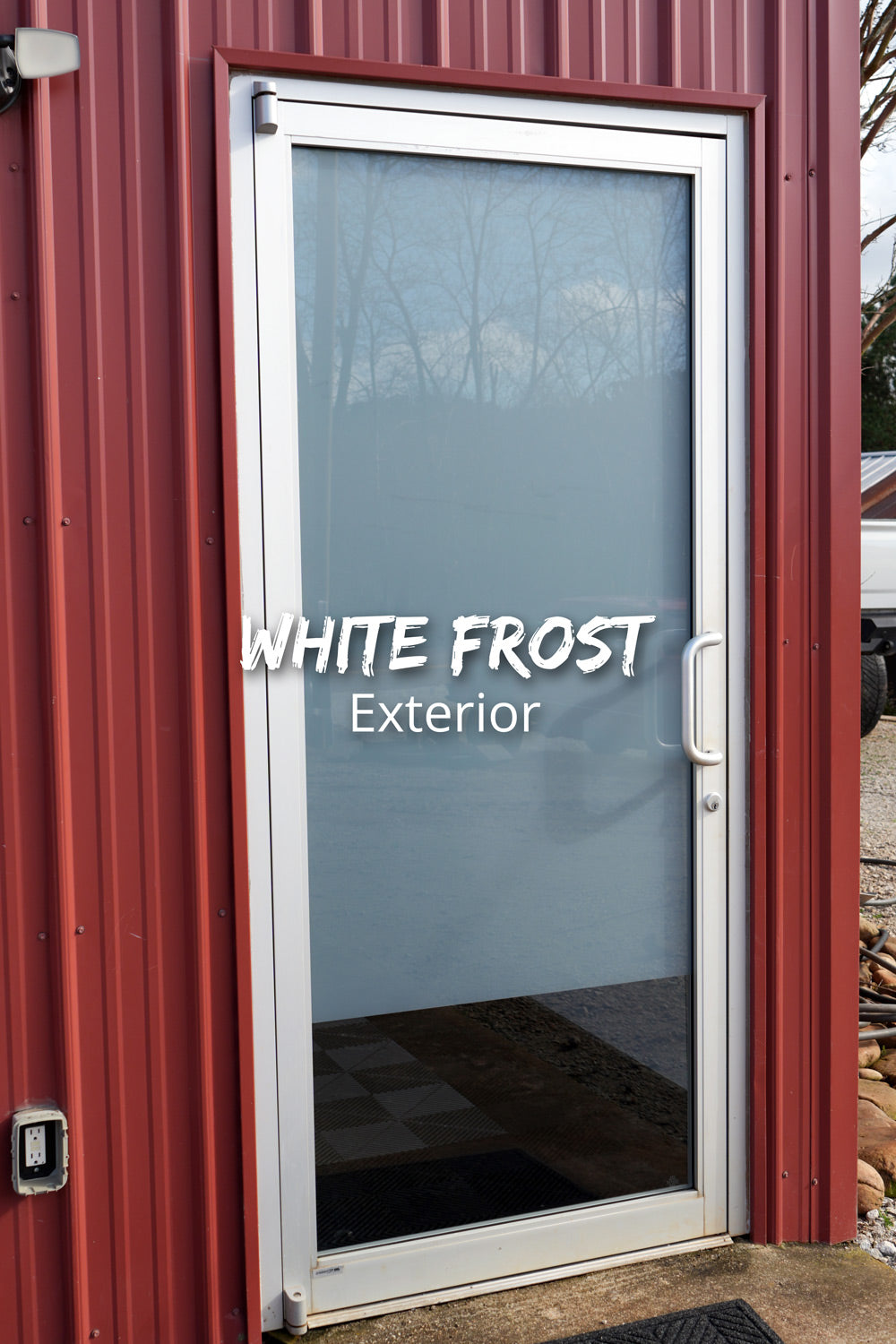 White Frost Window Film