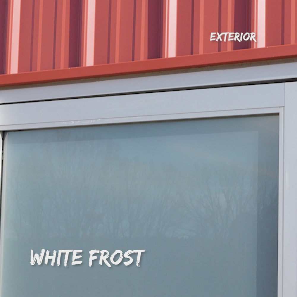 White Frost Window Film