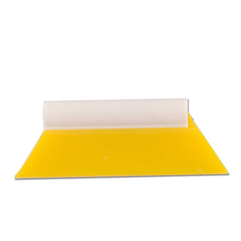 GT235S - 5 1/2" Yellow Turbo Squeegee With Handle