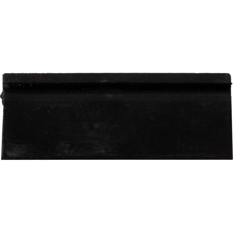 GT119B - 4" Black Smoothie Tube Squeegee (No Handle)
